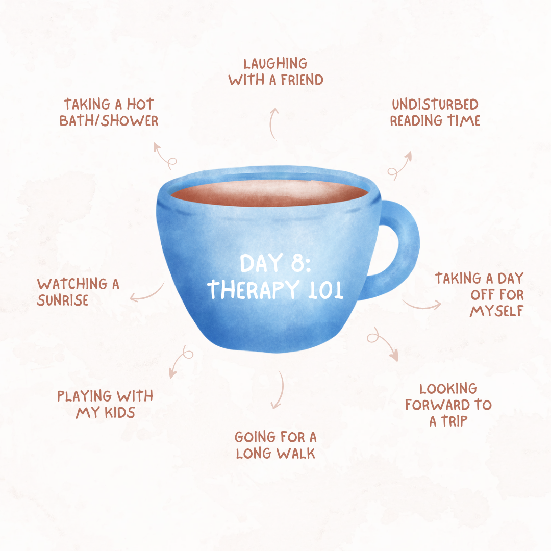 Day 8: Therapy 101