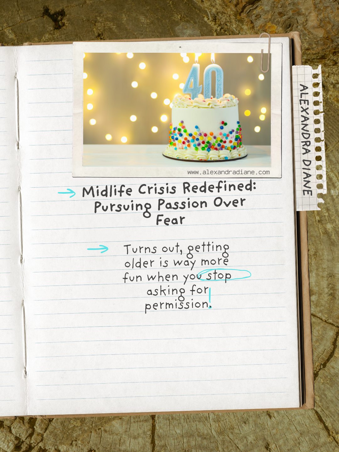 Midlife Crisis Redefined: Pursuing Passion Over Fear